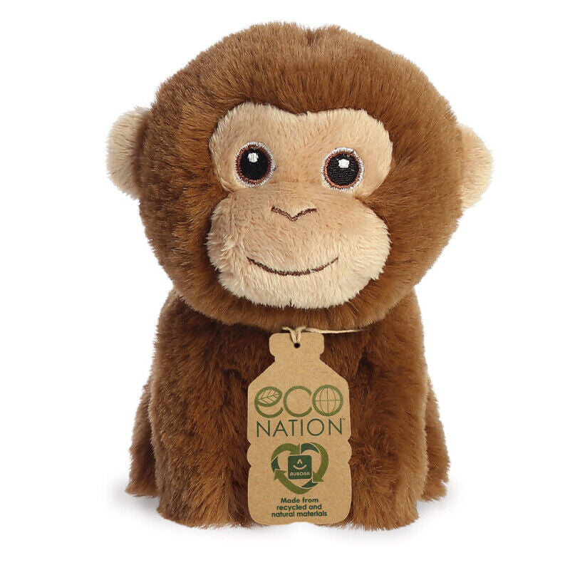 NEW AURORA PLUSH ASSORTED MINI ECO NATION CUDDLY SOFT TOY TEDDY - CHOOSE DESIGN