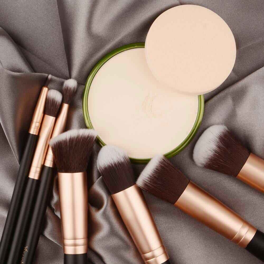 14Pcs Kabuki Make up Brushes Set Eye Shadow Blusher Face Powder Foundation Use