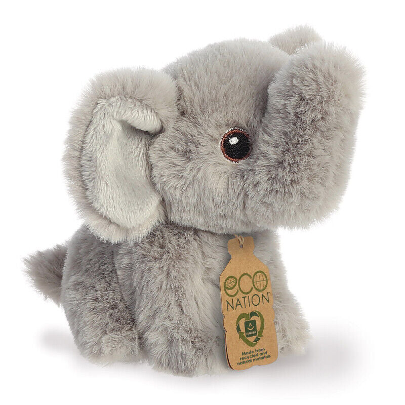 NEW AURORA PLUSH ASSORTED MINI ECO NATION CUDDLY SOFT TOY TEDDY - CHOOSE DESIGN