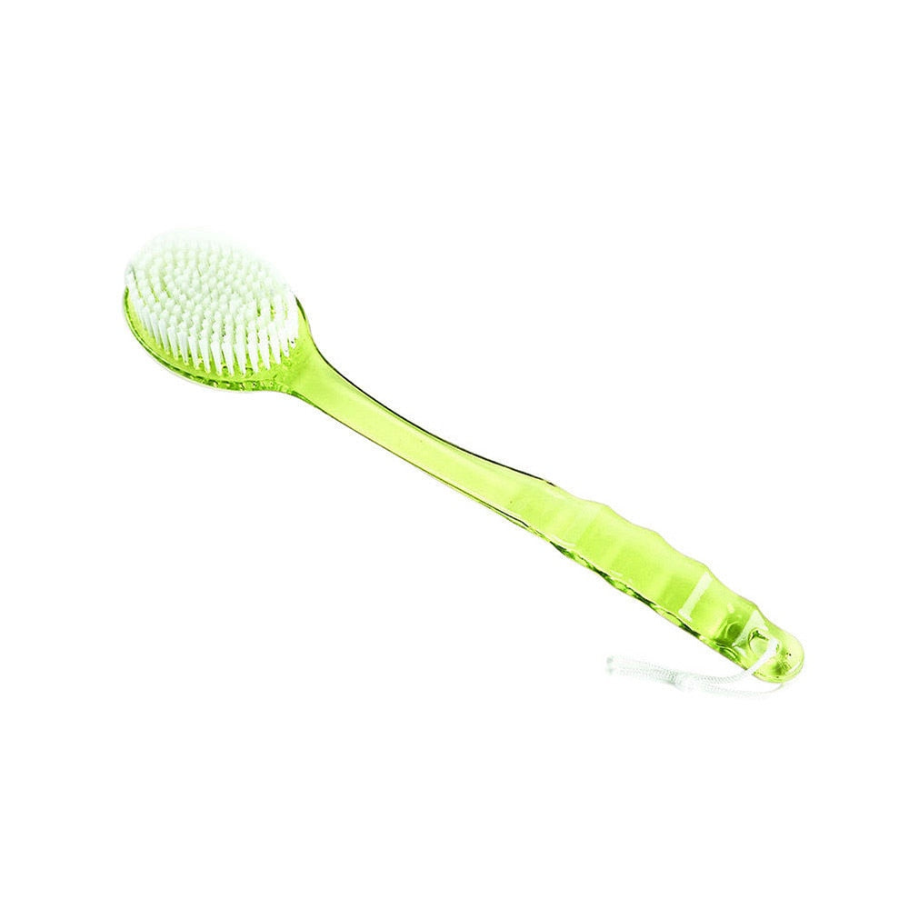 Bath Brush Back Body Bath Shower Sponge Scrubber Brushes With Handle Exfoliating Scrub Skin Massager Exfoliation Bathroom Brush