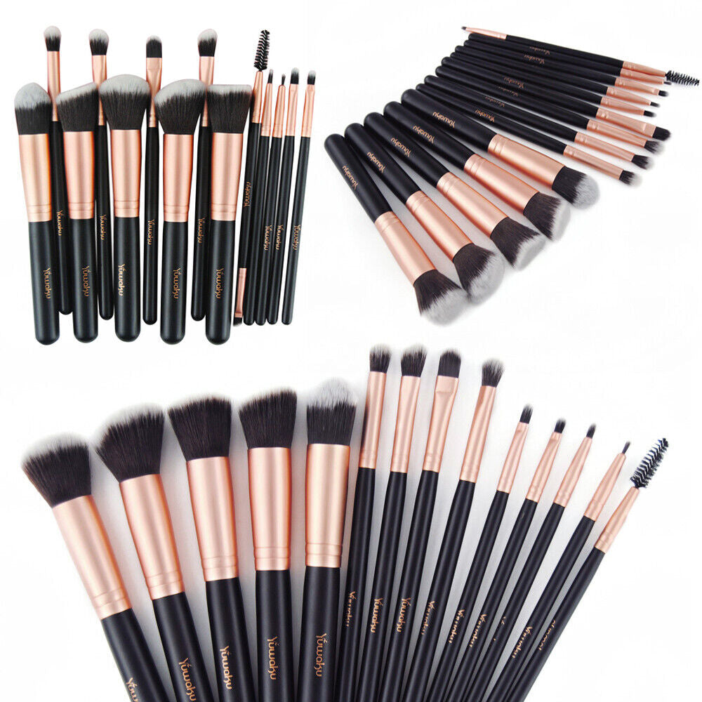 14Pcs Kabuki Make up Brushes Set Eye Shadow Blusher Face Powder Foundation Use