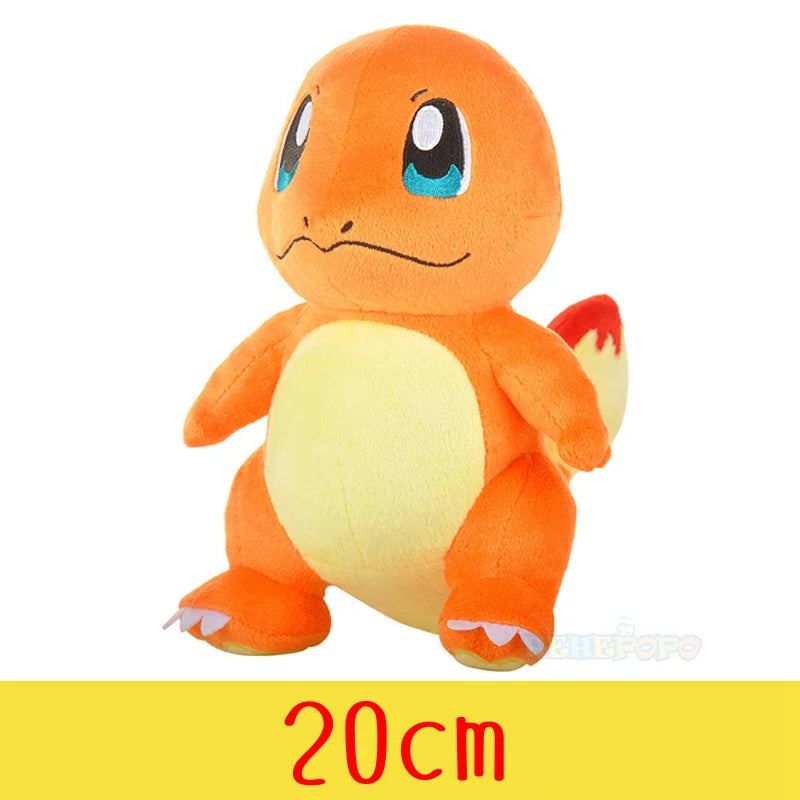 Original Pokemon Plush Charmander Squirtle Pikachu Plush Bulbasaur Anime Stuffed Animal Toy